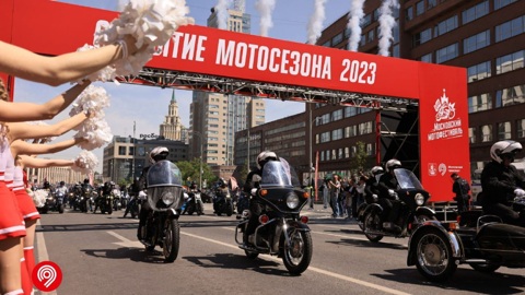 Московский мотофестиваль обновил рекорд по участникам