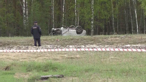 Подорванная машина Прилепина упала на противотанковую мину
