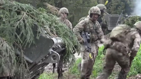 "Весенний шторм": США отправили в Эстонию еще военных