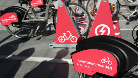 Первые 500 электровелосипедов появились на улицах Москвы