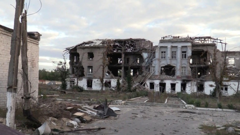 В освобожденном городе ЛНР найдена "пыточная" украинских националистов