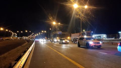 Движение автотранспорта по Крымскому мосту временно закрыто