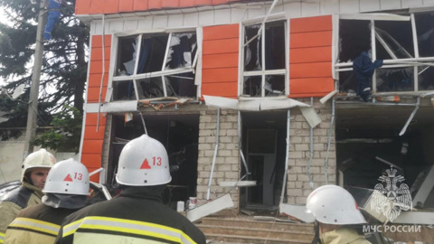 При взрыве газа в одном из кафе Кабардино-Балкарии ранены три человека
