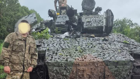 В руки российских военных впервые попала шведская БМП