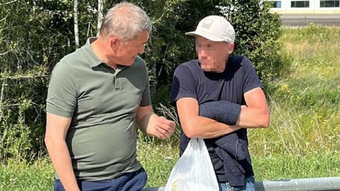 Военный с гранатой капитулировал после беседы с главой Башкирии