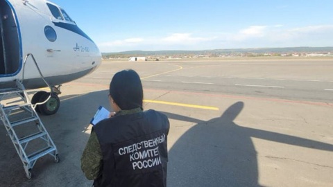 Ан-26 с отказавшим двигателем приземлился в Иркутске