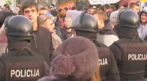 В Сараеве утихли трехдневные беспорядки