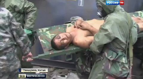 Под ядовитым облаком: в Тяньцзыне все еще находят выживших