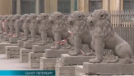 В Петербурге началась реставрация "львиной" ограды усадьбы Кушелева-Безбородко