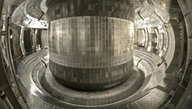 Экспериментальный термоядерный реактор нагрел плазму до громадной температуры.