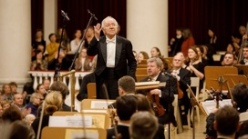 Юрий Темирканов и оркестр петербургской филармонии отправляются на гастроли в Испанию