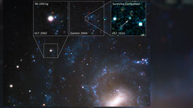 Астрономы впервые получили изображение выжившего спутника сверхновой