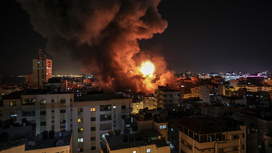 Истребители Израиля ударили по штабу внутренней безопасности ХАМАС
