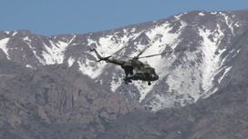 Вертолет Ми-8 со спецназом разбился в районе границы с Таджикистаном