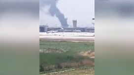 Пожар у аэропорта Бен-Гурион может перекинуться на дома