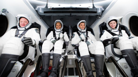 Первый частный экипаж космонавтов отправился на орбиту