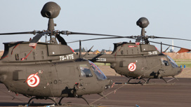 Трое военнослужащих армии Туниса погибли при падении вертолета