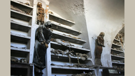 Хоронить останки в подземных катакомбах капуцинов запретили в 1882 году.