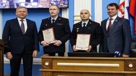 Сотрудники ДПС, обезвредившие Бекмансурова, награждены грамотами