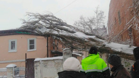Ликвидация последствий штормового ветра на Ставрополье