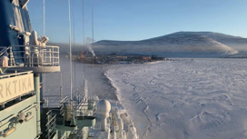 "Арктика" ведет караван судов из Певека в Архангельск