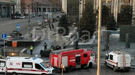 Момент серьезного ДТП в центре Москвы попал на видео