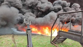 СМИ сообщили о пожаре на Лисичанском НПЗ