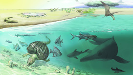 Окаменелости крупнейших морских рептилий обнаружены в швейцарских Альпах