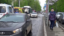 Пьяный водитель устроил массовую аварию в центре Екатеринбурга