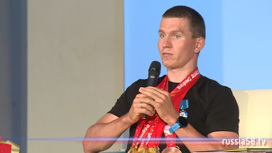 Трехкратный Олимпийский чемпион Александр Большунов посетил Пензу