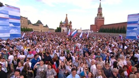 На праздничный концерт на Красной площади собрались около 40 тысяч человек