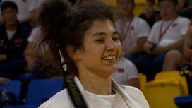 Мадина Таймазова завоевала золото на турнире "Большого шлема" в Улан-Баторе