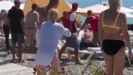 Нападение сотрудников сочинского пляжа на отдыхающего проверит полиция