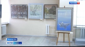 Выставка работ художников Зеленодольска открывается в Йошкар-Оле