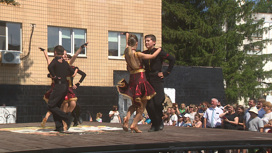 В Волгоградской области по инициативе молодежи появилась новая танцевальная площадка