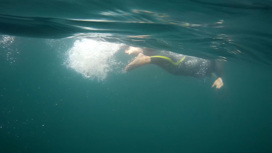 Трое пловцов проплыли 10 километров на Байкале. Какие сложности были?