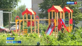 В Оршанке  по проекту местных инициатив появилось несколько детских игровых площадок