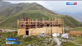 В Северной Осетии реставрируют церковь святого Георгия Победоносца в селении Кесатикау