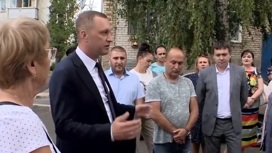 Роман Бусаргин встретился с жителями в Пугачеве