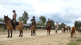 Путешествие по Ямалу: конные прогулки в тундру организовали в Салехарде