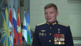 Выпускник Краснодарского военного училища летчиков стал Героем России