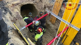 Горе-грабитель застрял в тоннеле по пути в римский банк