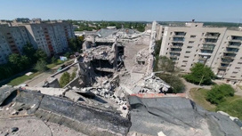 Коммунальщики восстанавливают разрушенную инфраструктуру Первомайска