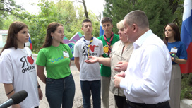 Губернатор Андрей Бочаров озвучил перспективы развития волгоградского "Орленка"