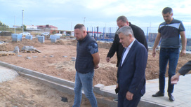 Вице-премьер Астраханской области проверил городские объекты благоустройства