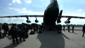 150 мобилизованных отправились на полигоны Западного военного округа