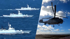 ВМФ России и ВМС Китая провели совместное патрулирование Тихого океана