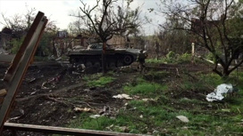 Батальон "Сомали" штурмует украинские укрепрайоны