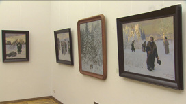 Выставка художника Дмитрия Белюкина открылась в залах Академии художеств