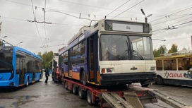 Два петрозаводских троллейбуса отправились в музей Санкт-Петербурга